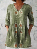 Maeve | Embroidered V-Neck Tunic Shirt for Women