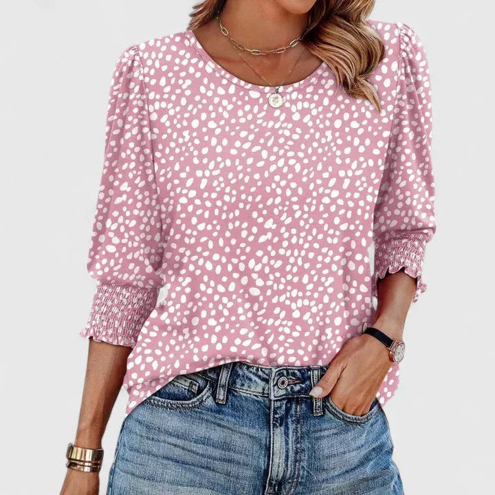 Salem | Elegant Smocked Top
