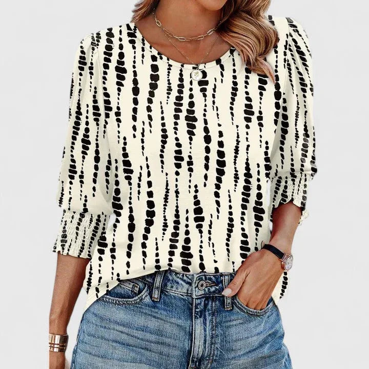 Salem | Elegant Smocked Top