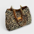 Kayla | Leopard Canvas Tote