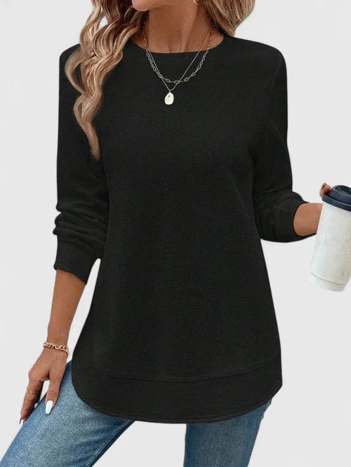 Astrid | Elegant O-Neck Long Sleeve