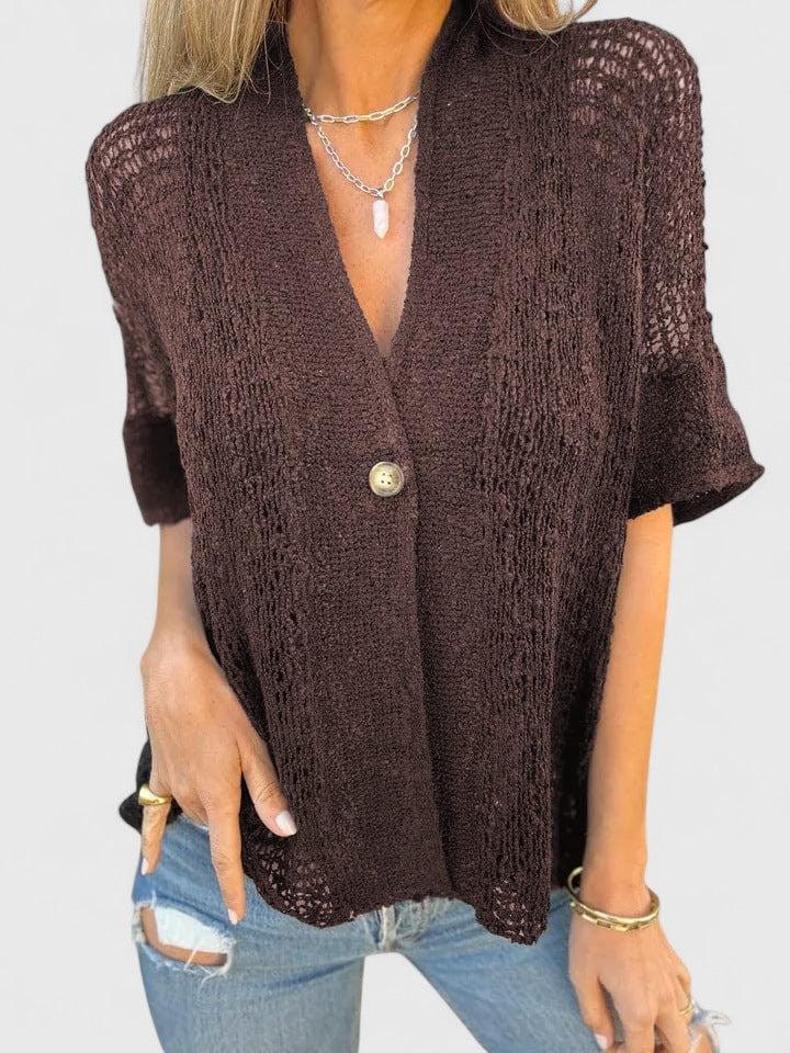 Kehlani | Elegant Knitted Shirt