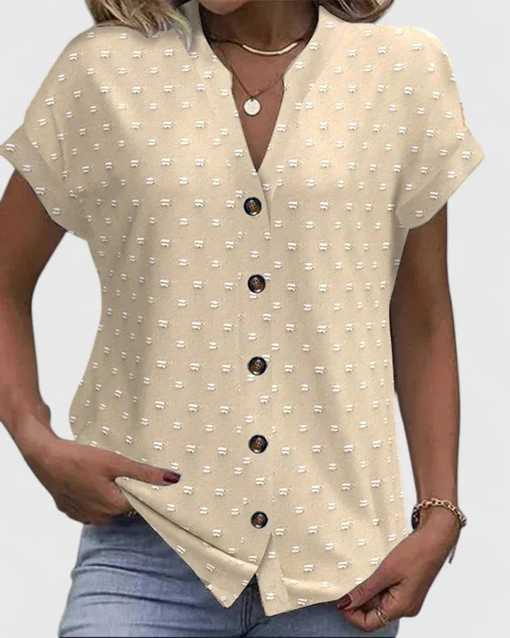 Cassidy | Comfortable V-Neck Shirt