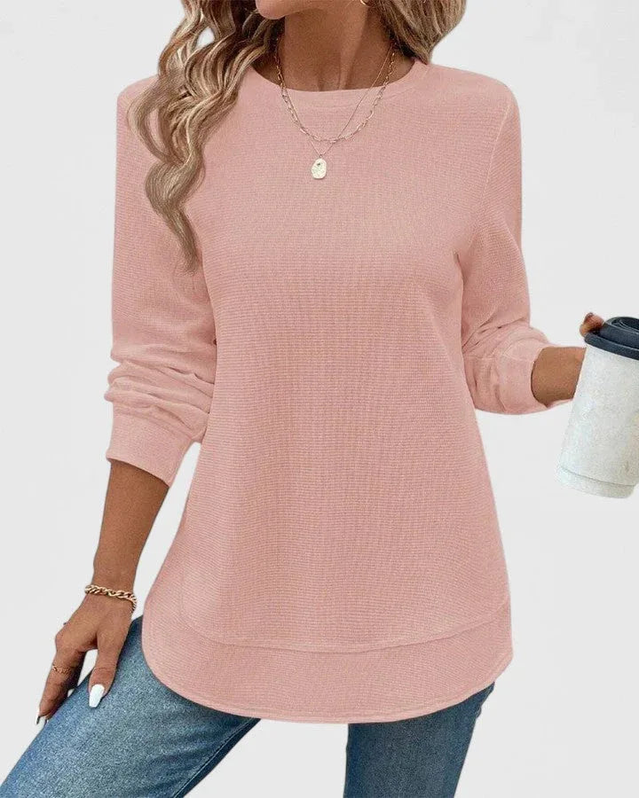 Astrid | Elegant O-Neck Long Sleeve