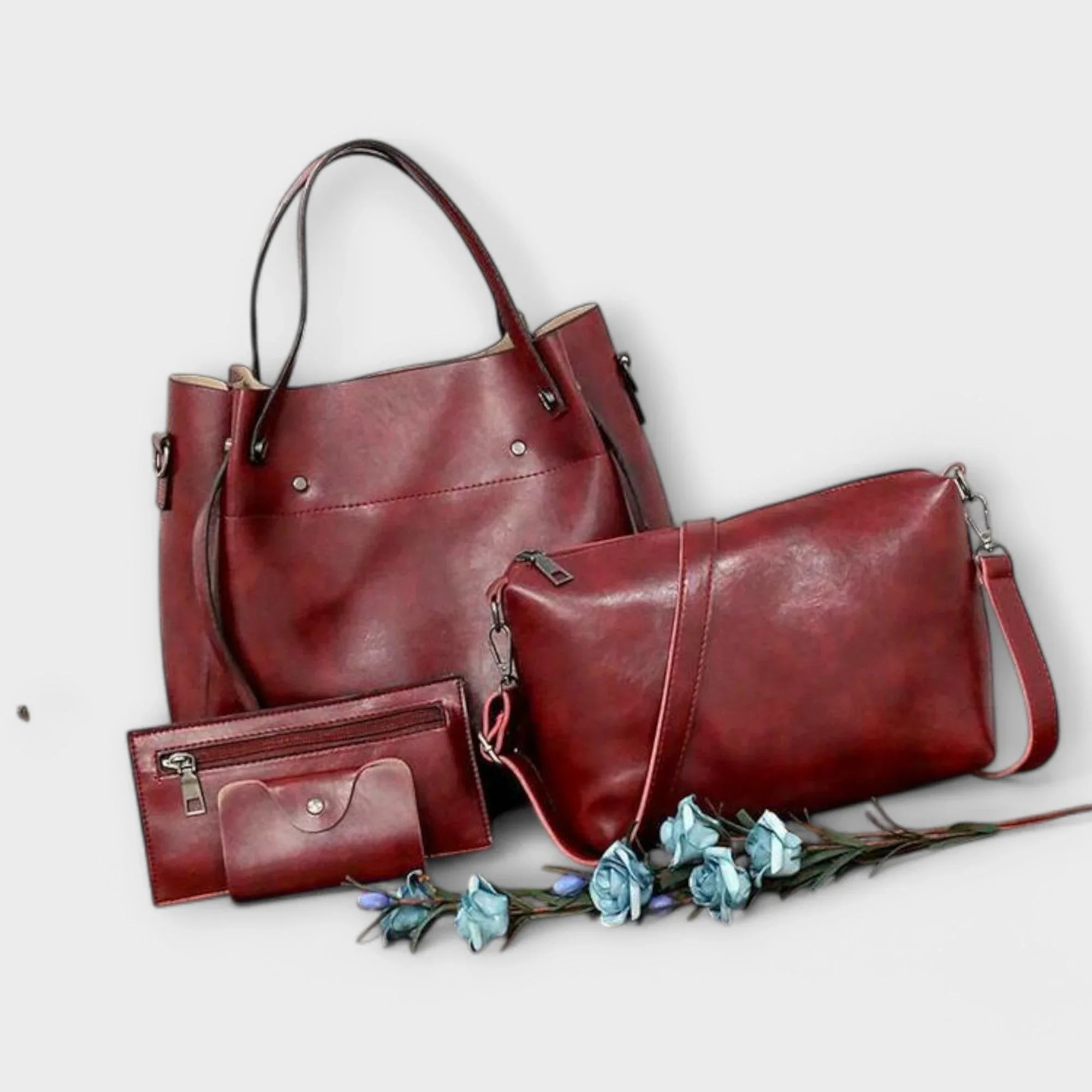Valerie | 4-Piece Vintage Bag Set