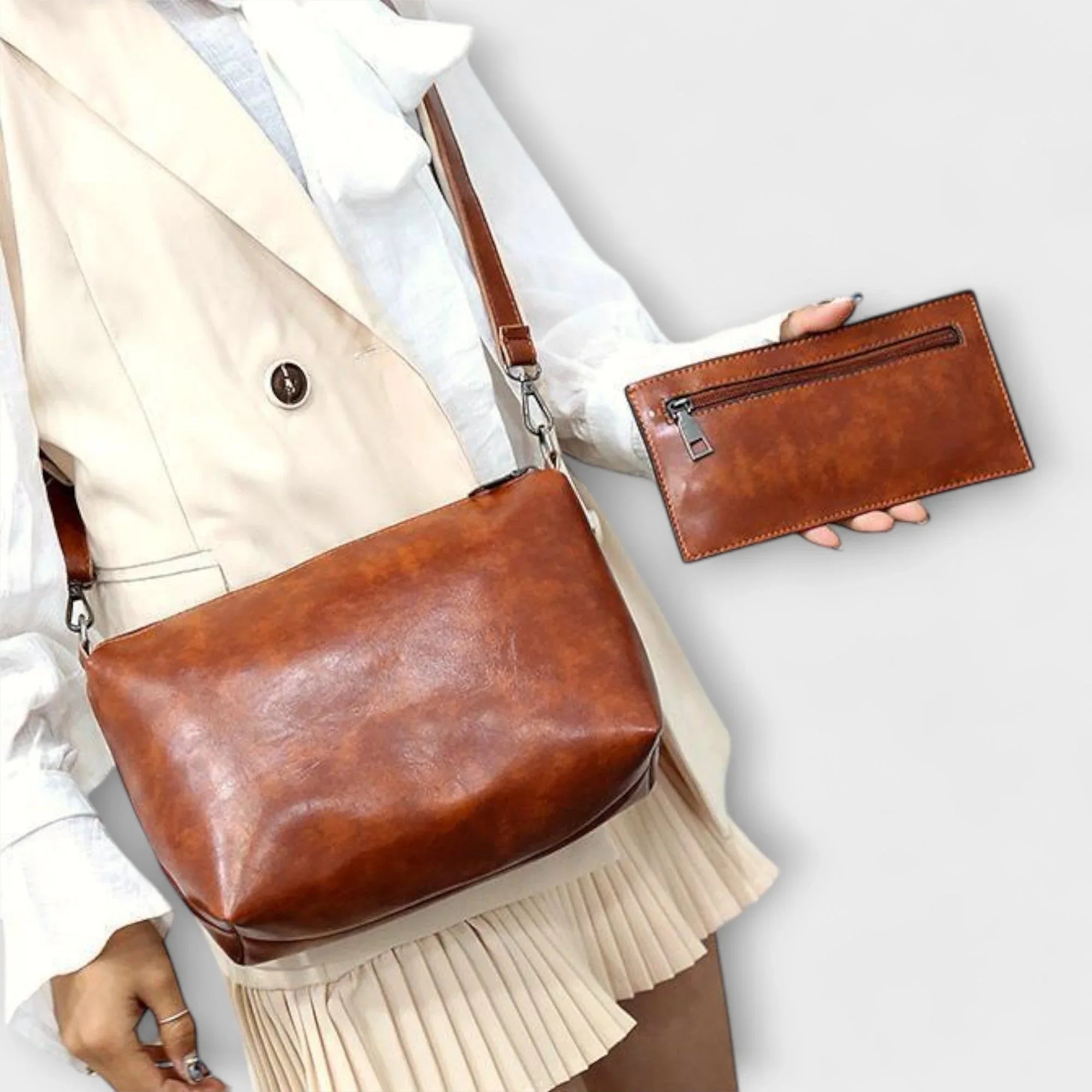 Valerie | 4-Piece Vintage Bag Set