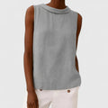 Ruby | Elegant Top with Roll Collar