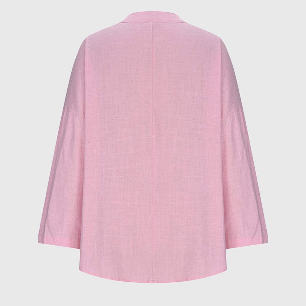 Eglantine | Tunic Shirt with V-Neck and Long Sleeves for Women