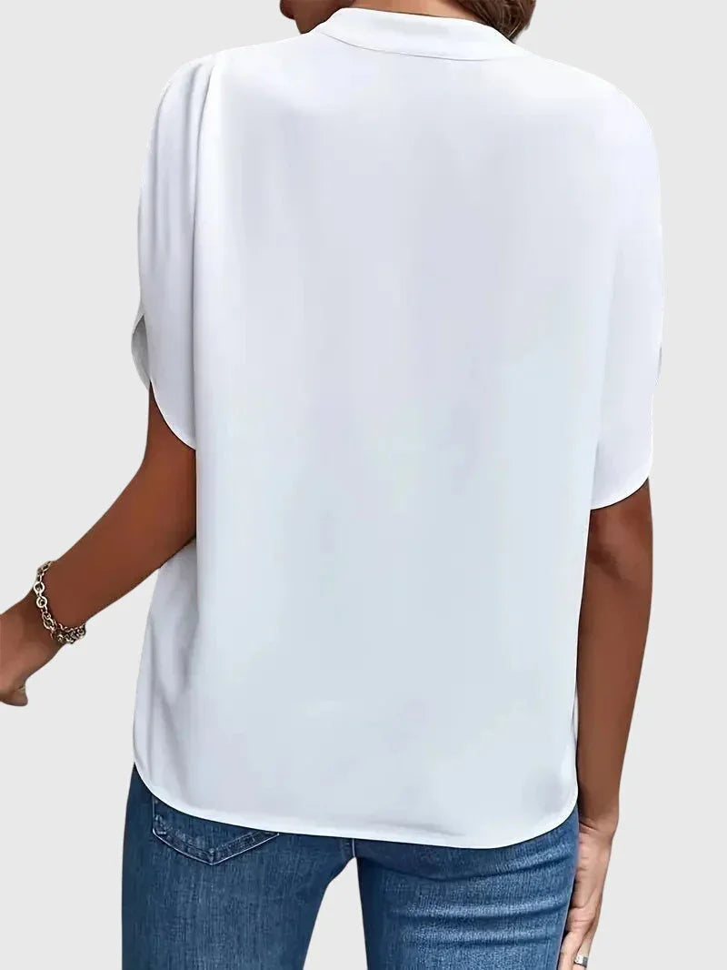 Lainey | Soft and Elegant V-Neck Shirt