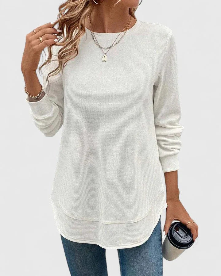 Astrid | Elegant O-Neck Long Sleeve