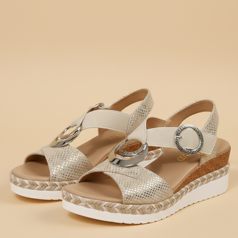 Florence | Criss Cross Strap Summer Sandals