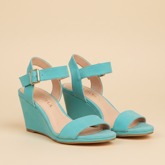 Scarlett | Wedge Ankle Strap Sandals
