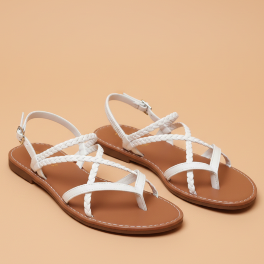 Poppy | Vintage Gladiator Strap Sandals