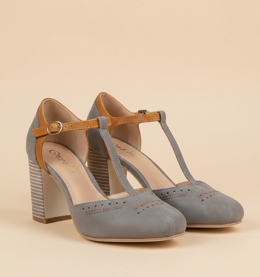 Georgia | Heeled Shoes with Structured Design