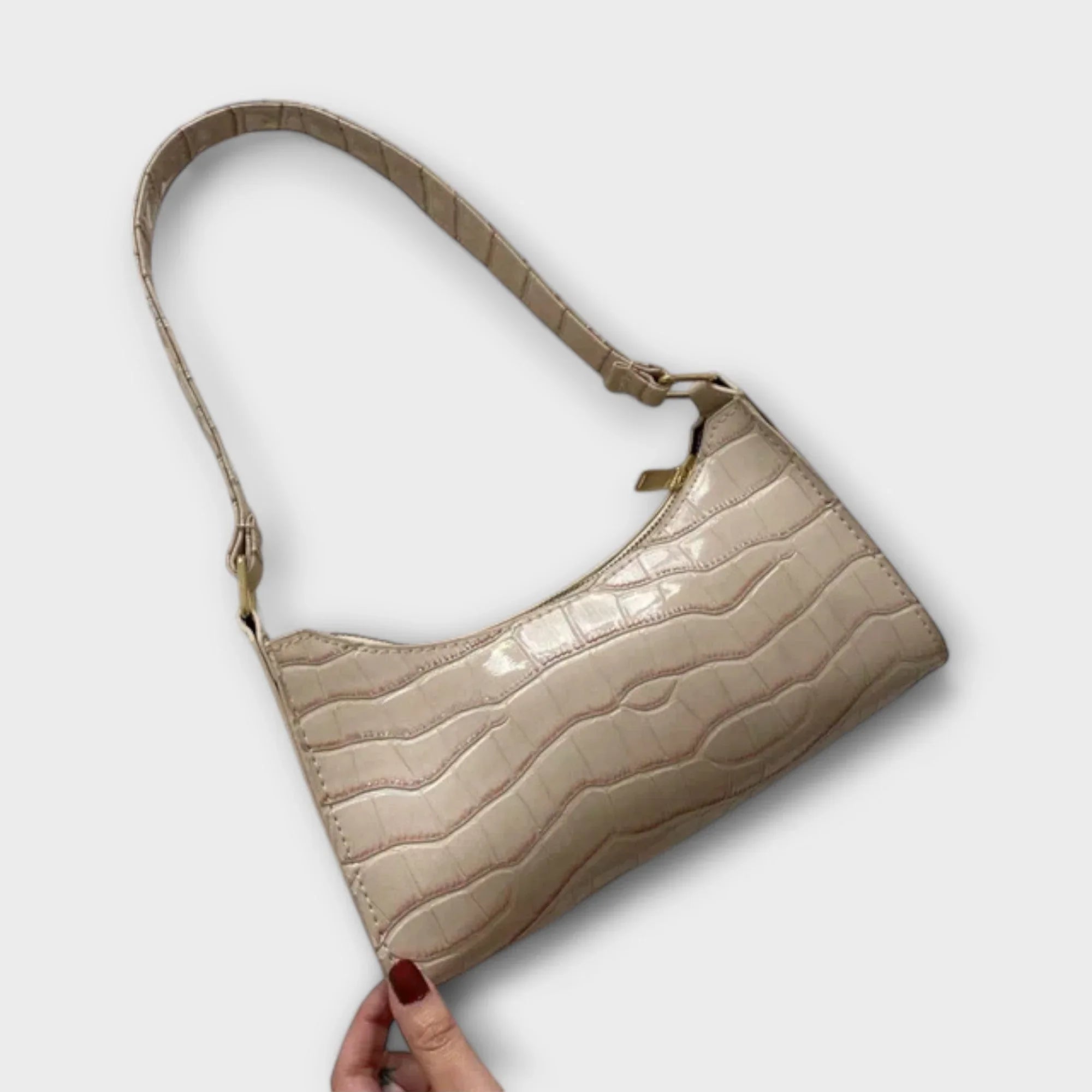 Kristen | Shiny Leather Bag