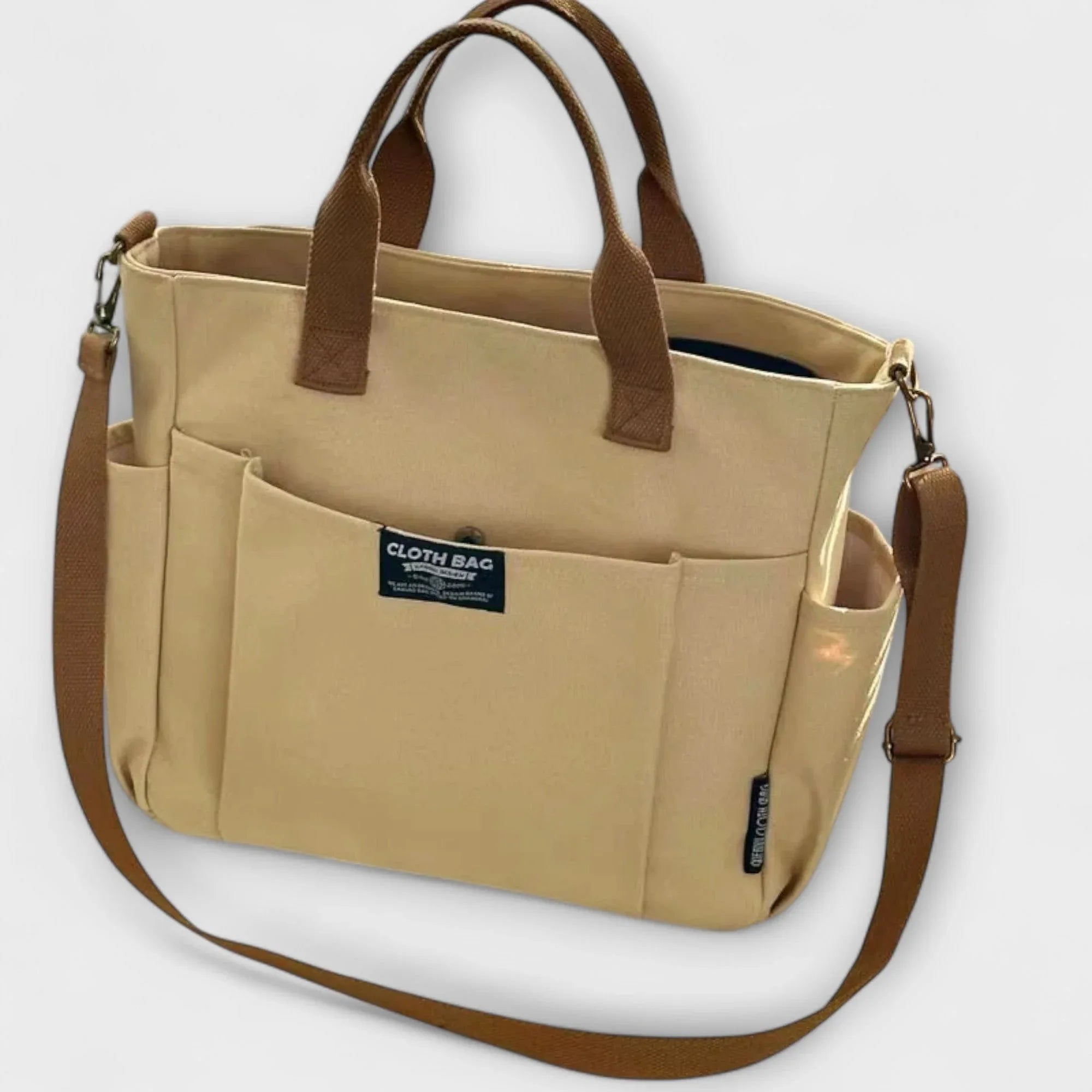 Brianna | Minimalistic Canvas Tote Bag