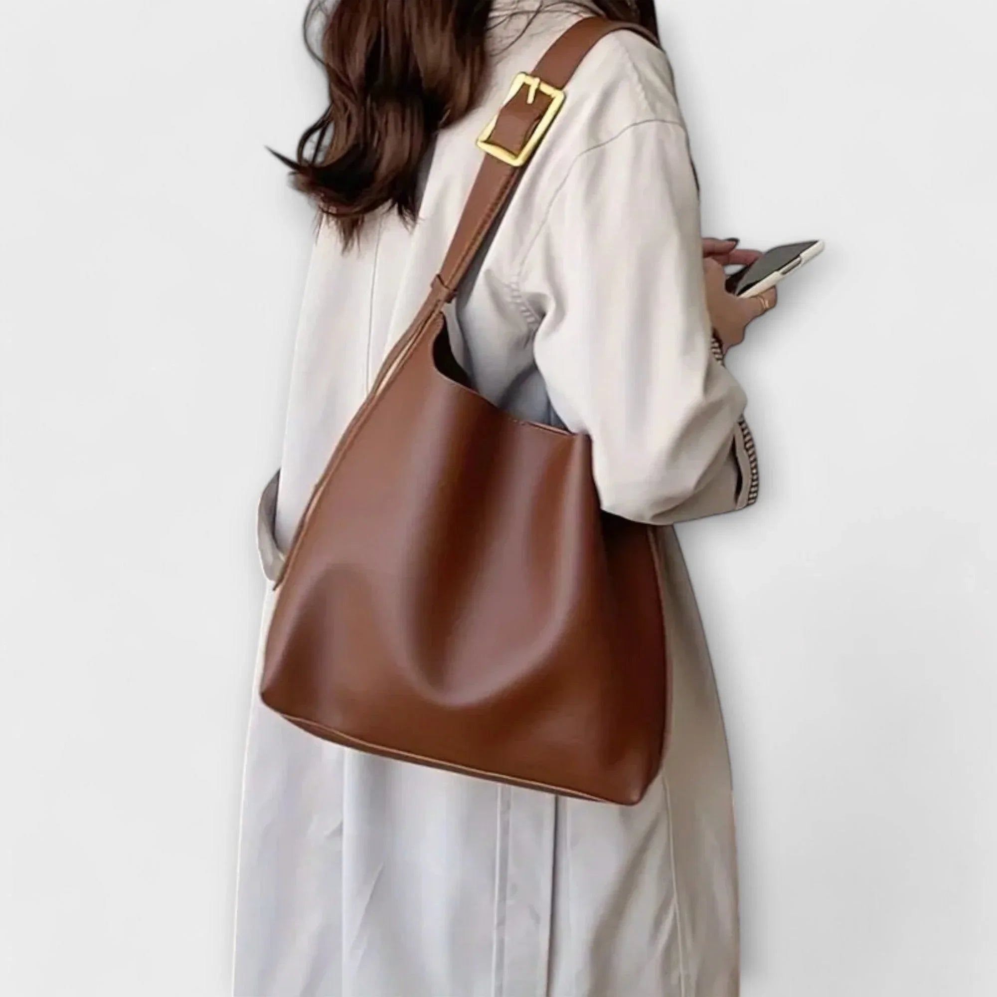 Vanessa | Elegant Leather Shoulder Bag