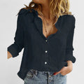 Elena | V-Neck Floral Shirt for Women