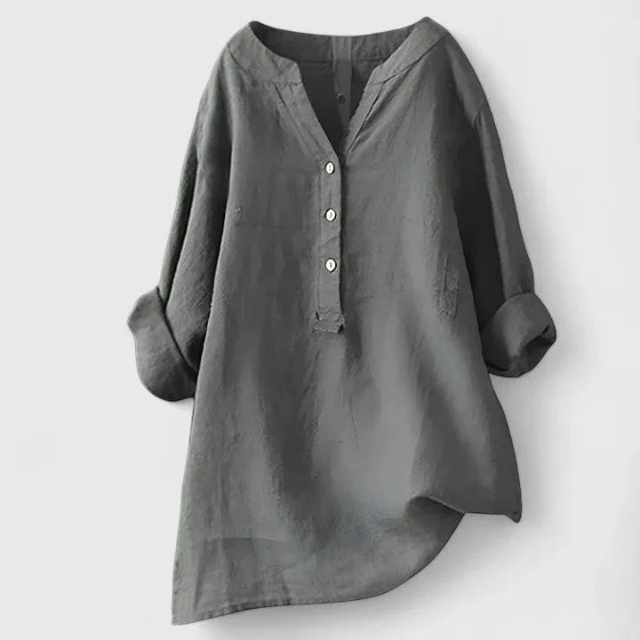 Aitana | Elegant Button-Front Shirt