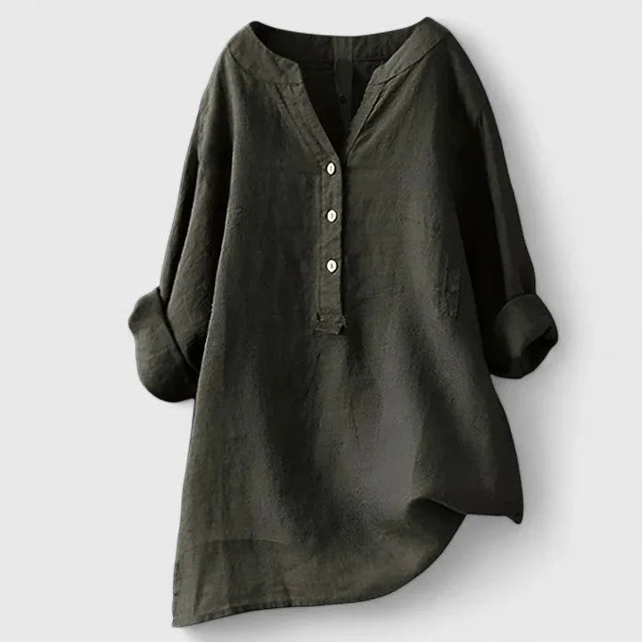 Aitana | Elegant Button-Front Shirt