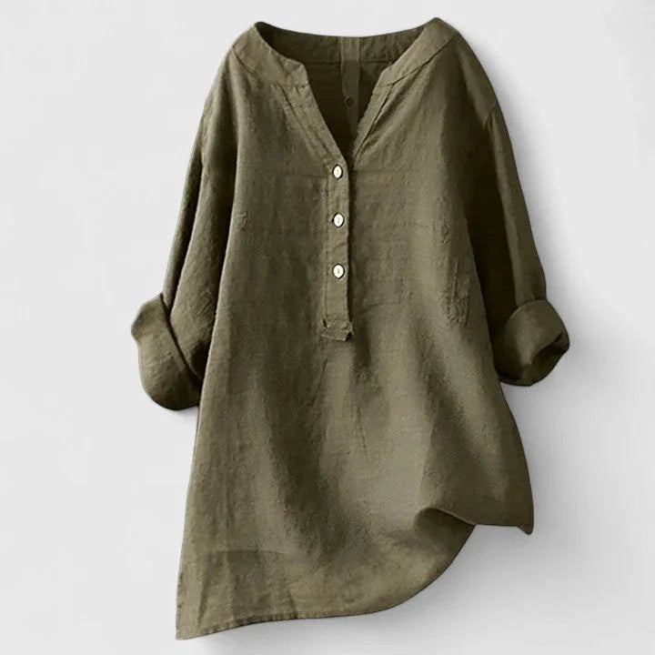 Aitana | Elegant Button-Front Shirt