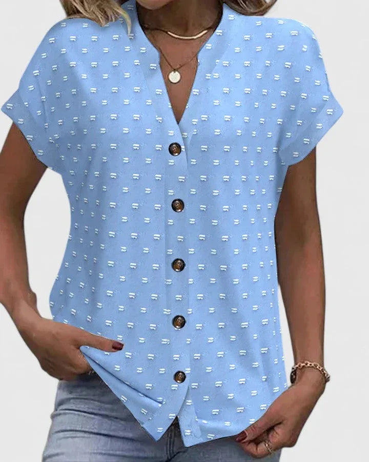 Cassidy | Comfortable V-Neck Shirt