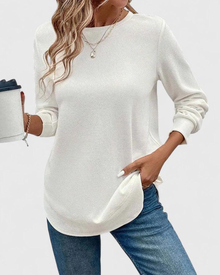 Astrid | Elegant O-Neck Long Sleeve