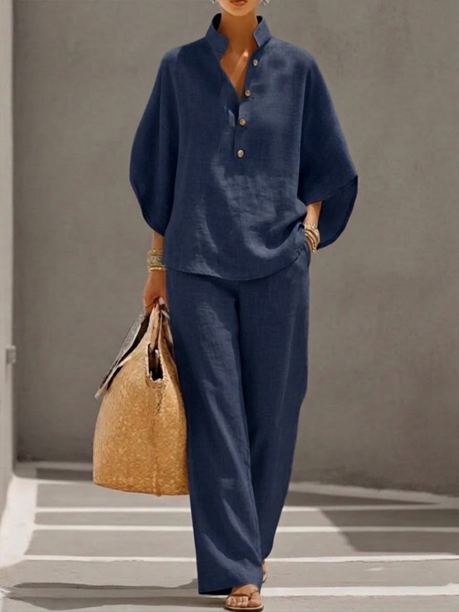 Nadia | Batwing Wide Leg Set for Women