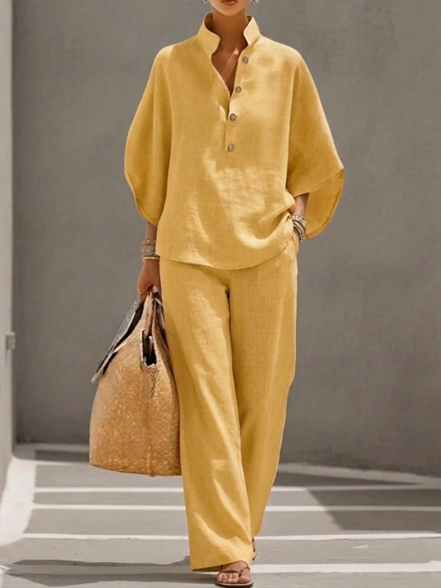 Nadia | Batwing Wide Leg Set for Women