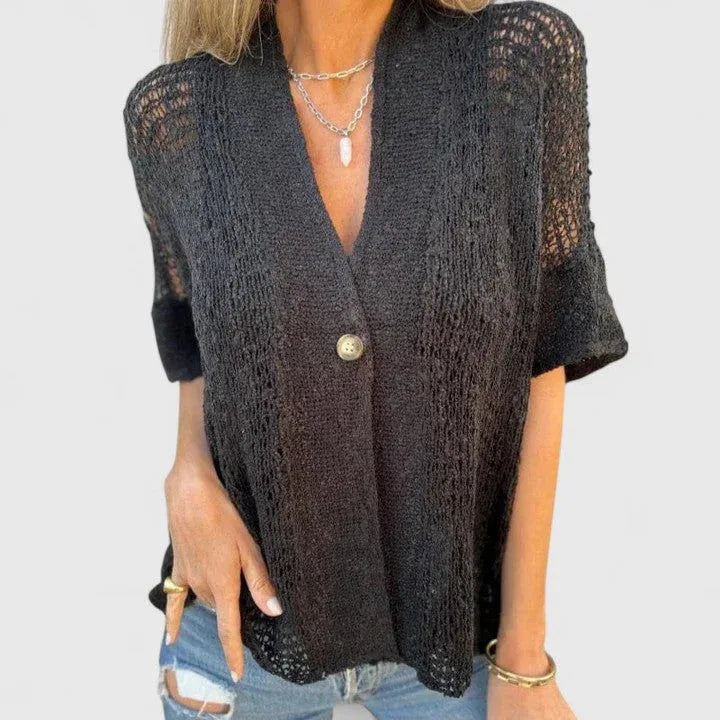 Kehlani | Elegant Knitted Shirt