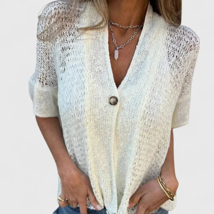 Kehlani | Elegant Knitted Shirt